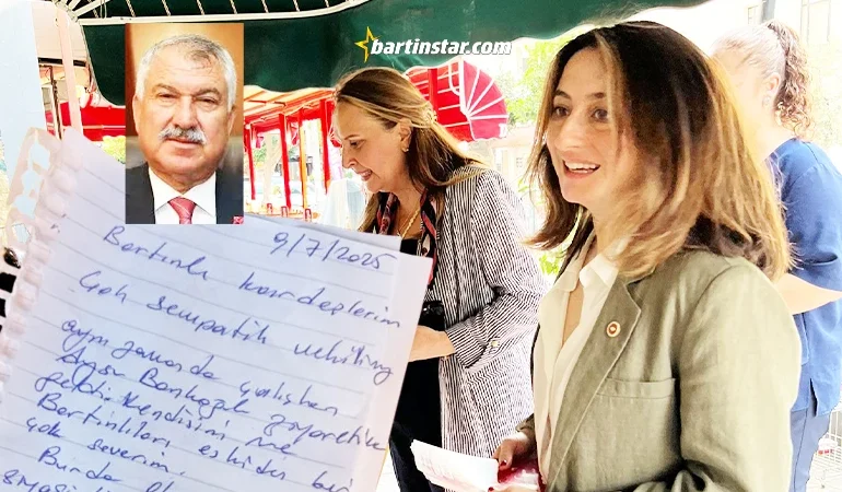Cezaevinde ziyaret ettiği Zeydan Karalar’dan Bartın’a mektup