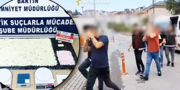 Bartın'da uyuşturucu operasyonunda 8 tutuklama