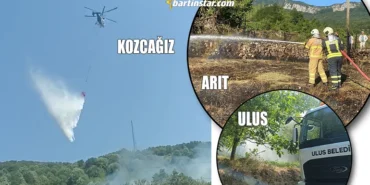 ateş bartını test ediyor