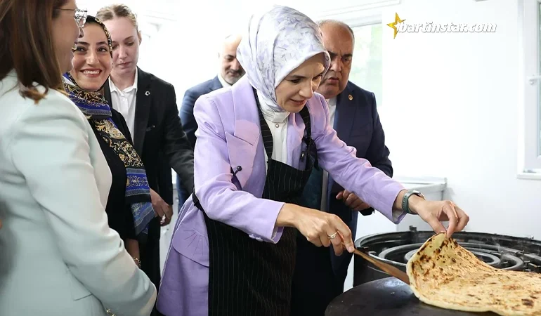 Aile Bakanı Bartın ziyaretinden bu fotoğrafı paylaştı