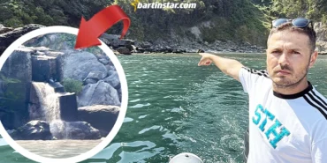 Amasra'da kanalizasyon denize akıyor