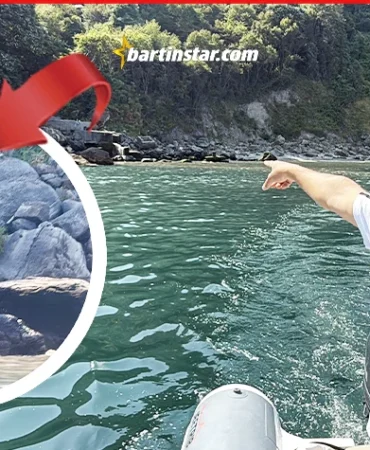 Amasra'da kanalizasyon denize akıyor