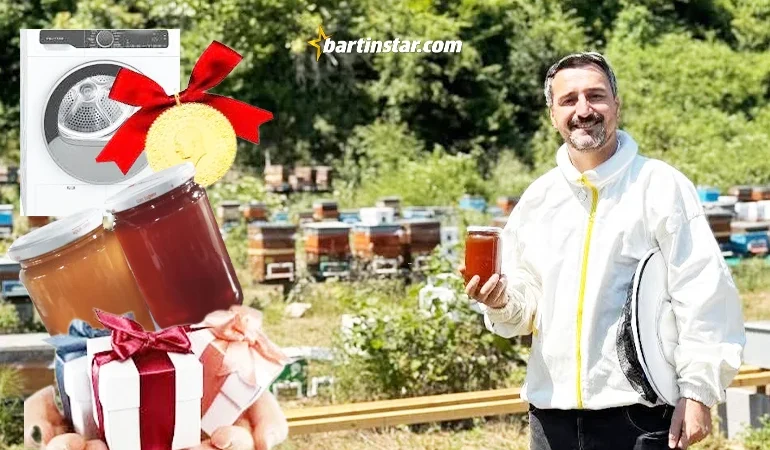 Kumluca Bal Festivali’nde hediye yağmuru