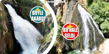 Ulus’un Ulukaya Şelalesi kuruma noktasına geldi1