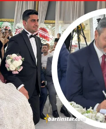 bakan yardımcısı ahmet aydın nikah için bartına geldi