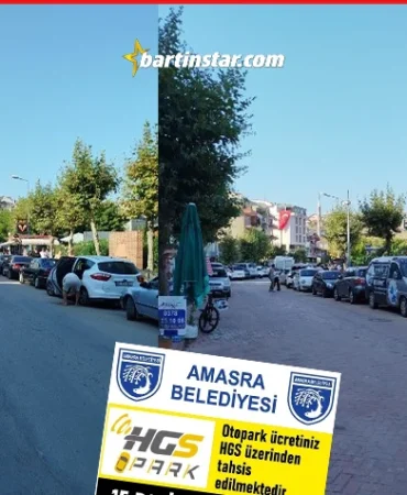 Amasra HGS parka geçti, işte 3 saatlik ücret!