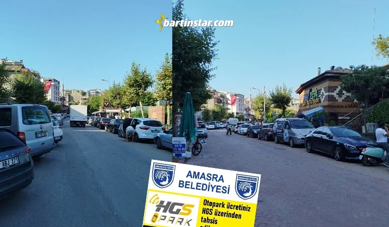 Amasra HGS parka geçti, işte 3 saatlik ücret!