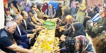 Kaymakam ve belediye başkanı mısır imecesinde