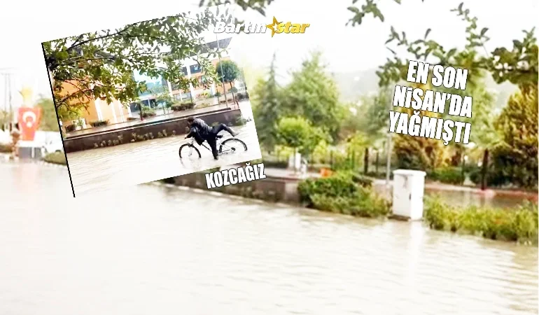 Yağmur aylar sonra bir geldi pir geldi