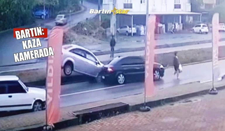 Yaya için durmuştu! Arkadan gelen otomobil durmadı