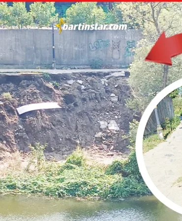 bartın Hasar gören yürüyüş yolu tehlike oluşturuyor3