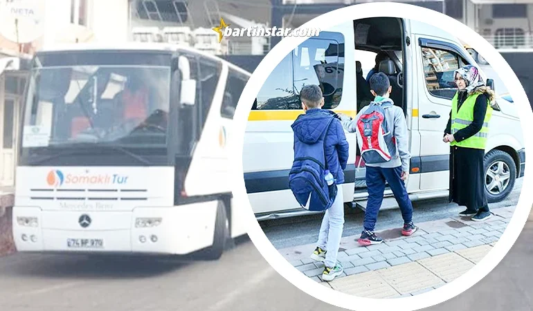 Bartın’da öğrenci servisi ücretleri belli oldu
