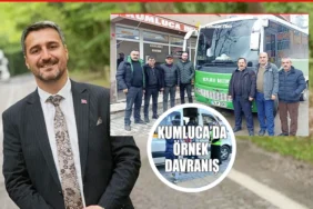 kumluca belediyesinden örnek davranış