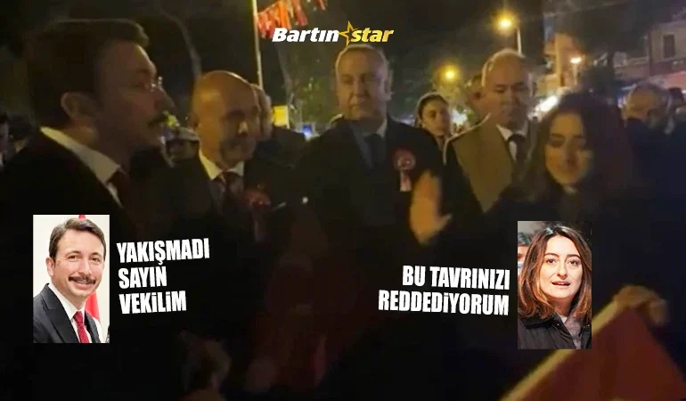 Amasra’da kaymakam ile milletvekili tartıştı
