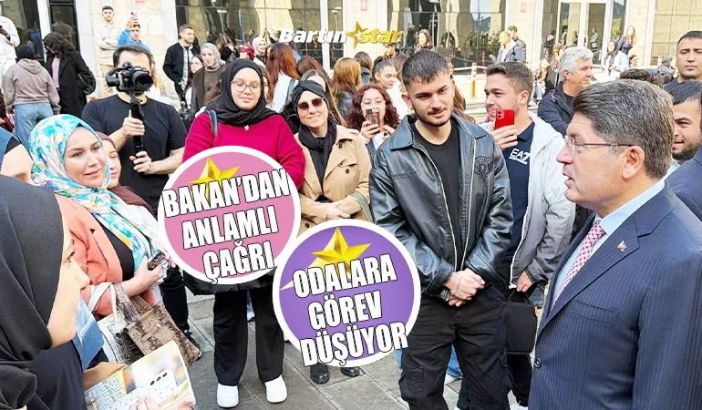 adalet bakanı yılmaz tunç Bartınlılar öğrencilerden yarım kira alsın