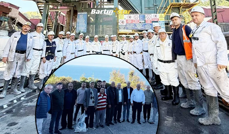 -100 kotunda! Huzurevinden çıkıp madene indiler