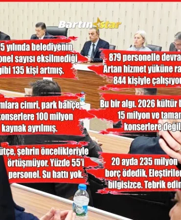 bartın belediye bütçesi düellosu1