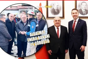 bartın milletvekili yusuf aldatmaz enerji bakanı ile görüştü