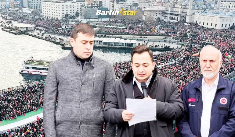 1 Ocak sabahı Galata yürüyüşüne Bartın’dan 10 otobüs gidiyor
