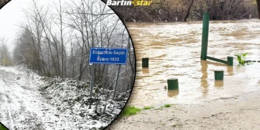 Bartın’da kış Yükseklere kar, alçaklara yağmur