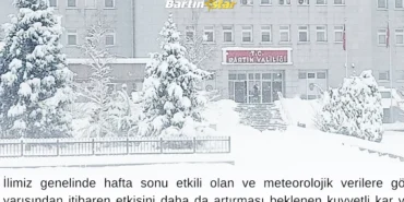 bartın valiliğinden beklenen haber geldi