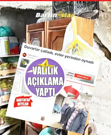 bartında heyelan vamlilik açıklama yaptı