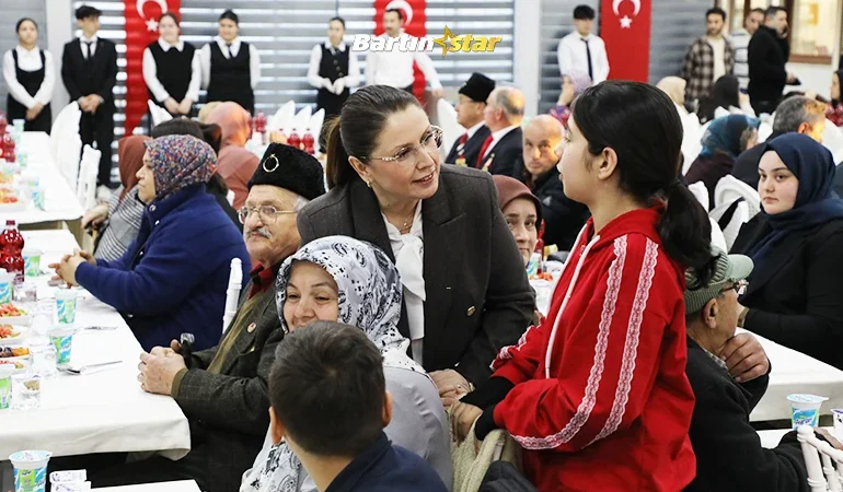 Bartın’da ilk iftar şehit ve gazi aileleri ile