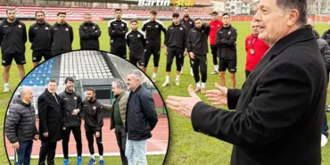 Merzifon saldırısı ardından Bartınspor’a anlamlı destek