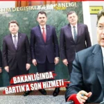yılmaz tunç bakanlığında bartına son hizmeti