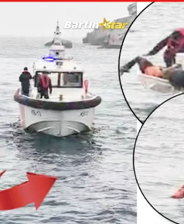 Sahip güvenlik, denizdeki esrarengiz kadını böyle çıkardı