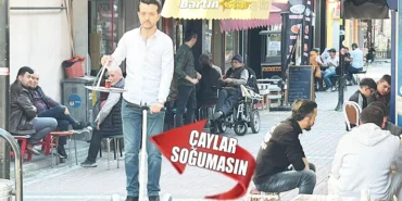 Bartınlı çaycı ginger ile servise başladı