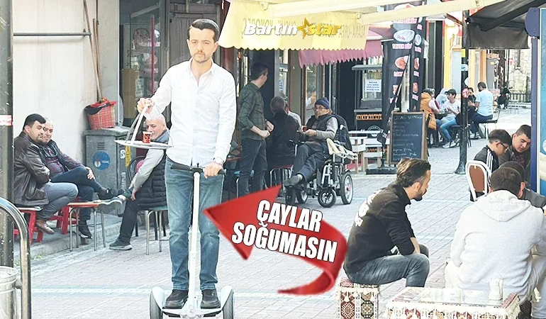 Bartınlı çaycı ginger ile servise başladı