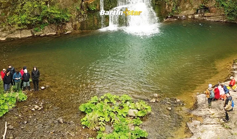 Göldere Şelalesi büyülüyor bartın kurucaşile