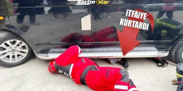 Minibüsün çarpıp altına aldığı yaya yaralandı