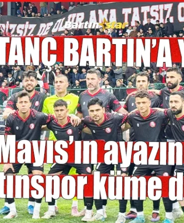 3 mayısın ayazında bartınspor küme düştü