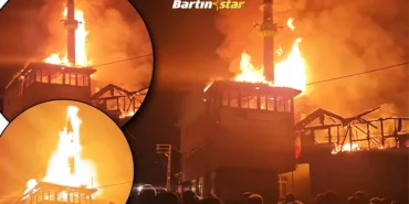 Amasra’da yangın, köy konağı ve camiye sıçradı