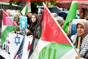 Bartın’da İsrail’in Sumud Filosu baskınına öfke