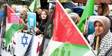 Bartın’da İsrail’in Sumud Filosu baskınına öfke