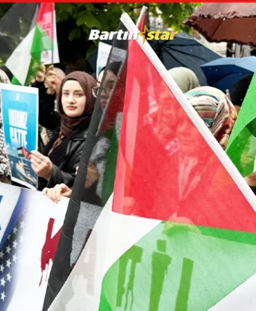 Bartın’da İsrail’in Sumud Filosu baskınına öfke