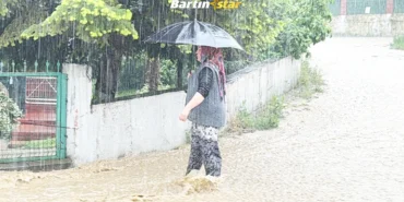 Bartın’da şiddetli yağış