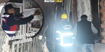 Kumluca’da yatağa bağlı hasta yangından son anda kurtarıldı
