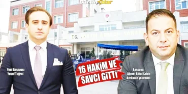 Bartın 16 hakim savcı gitti 11 geldi