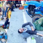 bartında patpat kazası 3 yaralı