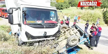 BARTIN Patpat’la otoyola çıkmayı Sürücü öldü