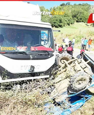 BARTIN Patpat’la otoyola çıkmayı Sürücü öldü