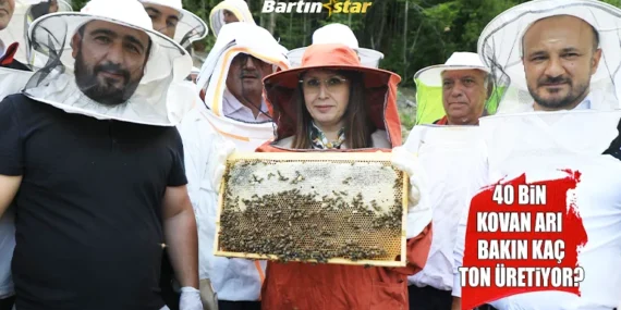 Bartın’da kestane balı sağımı başladı5
