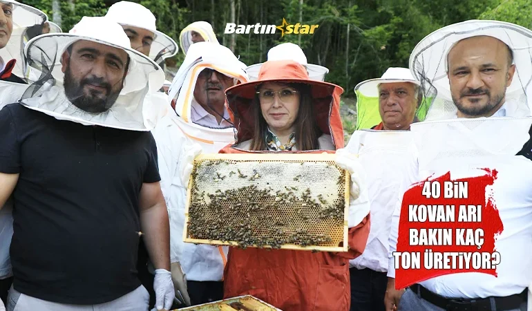 Bartın’da kestane balı sağımı başladı5