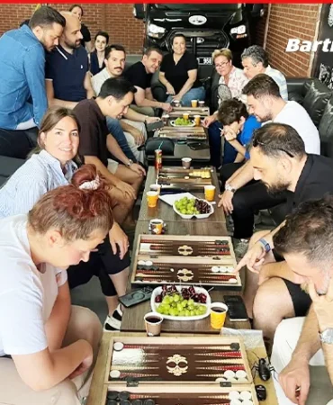 Bartınlı avukatlar tavla turnuvasında kapıştı