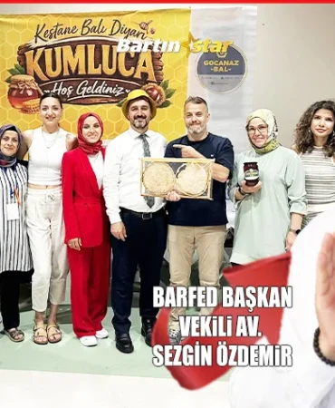 barfed başkan vekili sezgin özdemir bartın tanıtım günleri