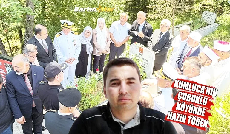 bartın kumluca çubuklu 15 Temmuz şehidi imam, mezarı başında anıldı1